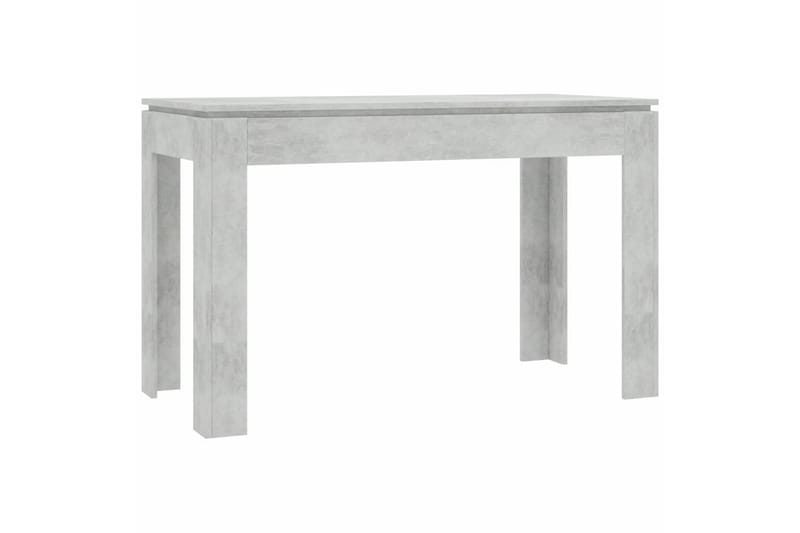 Spisebord betonggrå 120x60x76 cm sponplate - Spisebord & kjøkkenbord