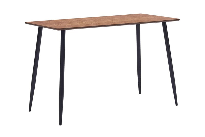 Spisebord brun 120x60x75 cm - Brun - Spisebord & kjøkkenbord