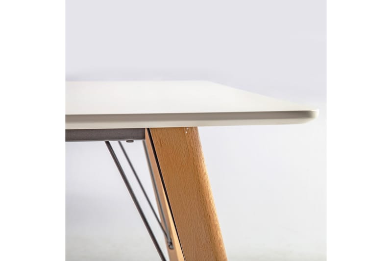 Spisebord HELENA HVIT 120x80xH75cm - Spisebord & kjøkkenbord