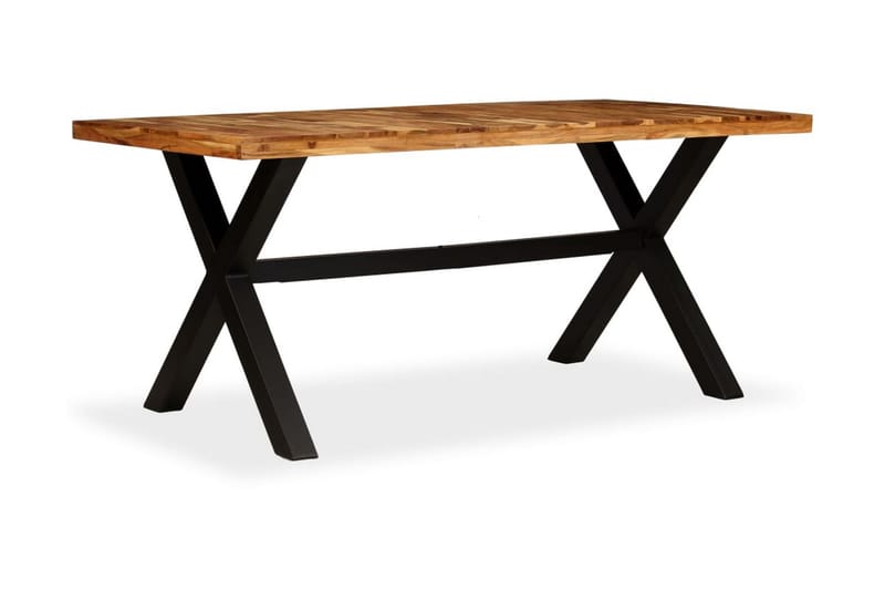 Spisebord heltre akasie og mango 180x90x76 cm - Akasie/Mangotre - Møbler - Bord - Spisebord & kjøkkenbord