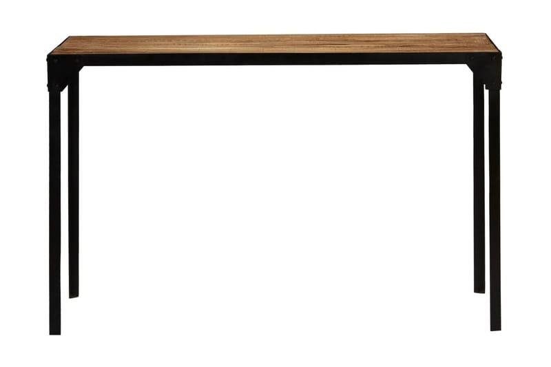 Spisebord heltre mango og stål 120 cm - Møbler - Bord - Spisebord & kjøkkenbord