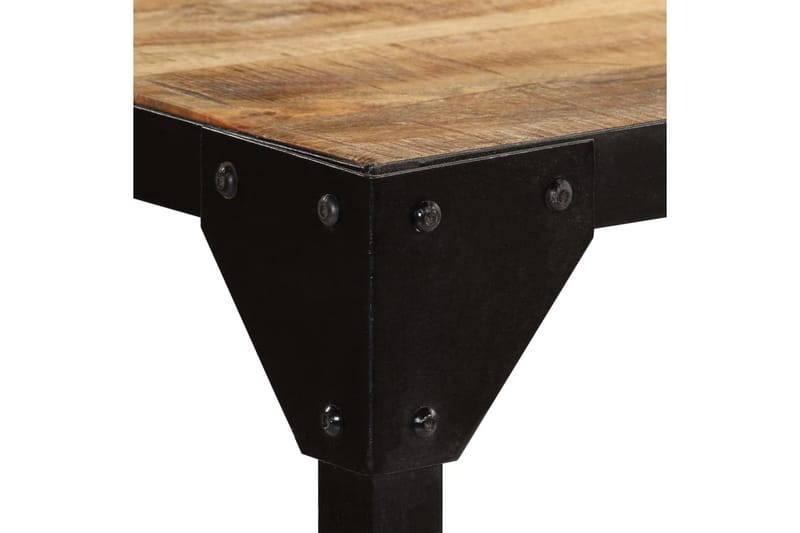 Spisebord heltre mango og stål 120 cm - Spisebord & kjøkkenbord