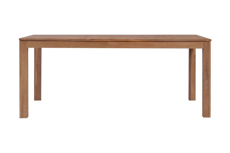 Spisebord heltre teak naturlig etterbehandling 180x90x76cm - Spisebord & kjøkkenbord