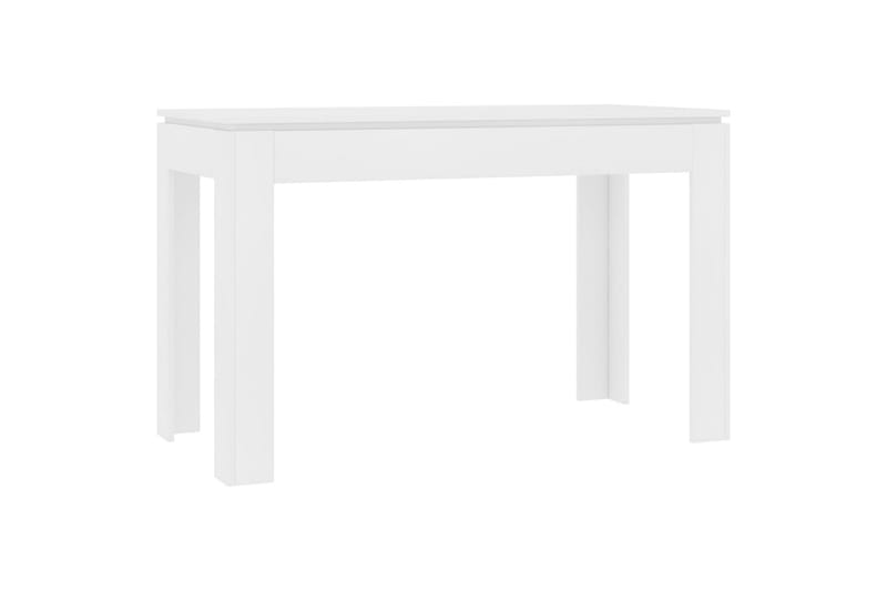 Spisebord hvit 120x60x76 cm sponplate - Spisebord & kjøkkenbord