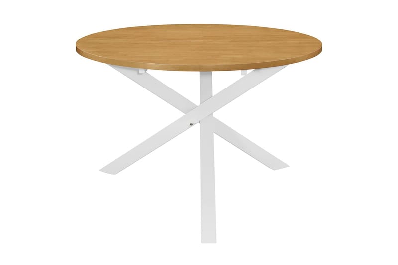Spisebord hvit 120x75 cm MDF - Møbler - Bord - Spisebord & kjøkkenbord