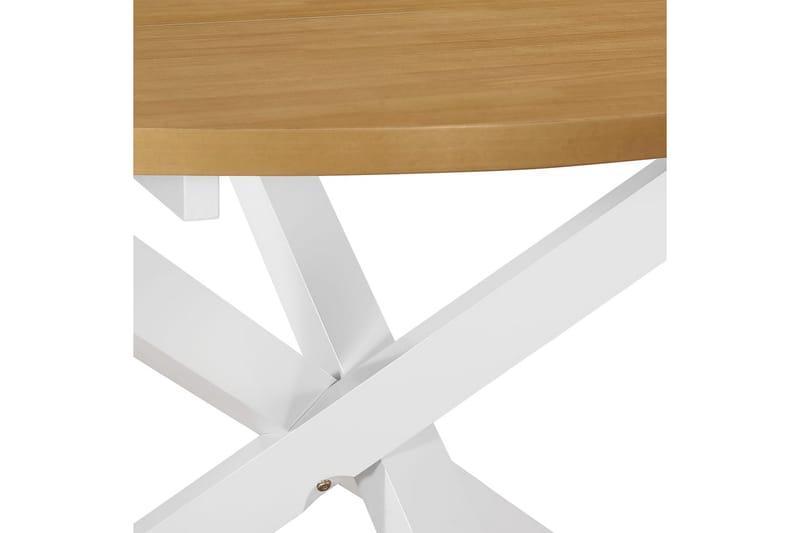 Spisebord hvit 120x75 cm MDF - Møbler - Bord - Spisebord & kjøkkenbord
