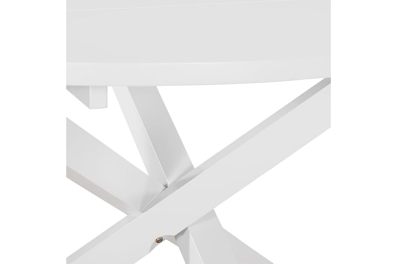 Spisebord hvit 120x75 cm MDF - Møbler - Bord - Spisebord & kjøkkenbord