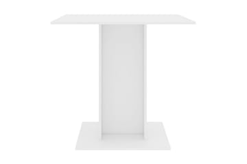 Spisebord hvit 80x80x75 cm sponplate - Hvit - Møbler - Bord - Spisebord & kjøkkenbord