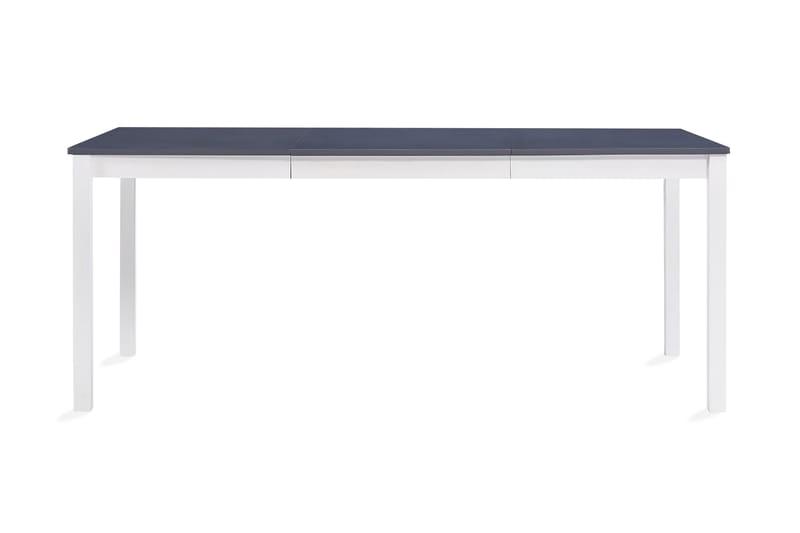 Spisebord hvit og grå 180x90x73 cm furu - Grå - Møbler - Bord - Spisebord & kjøkkenbord