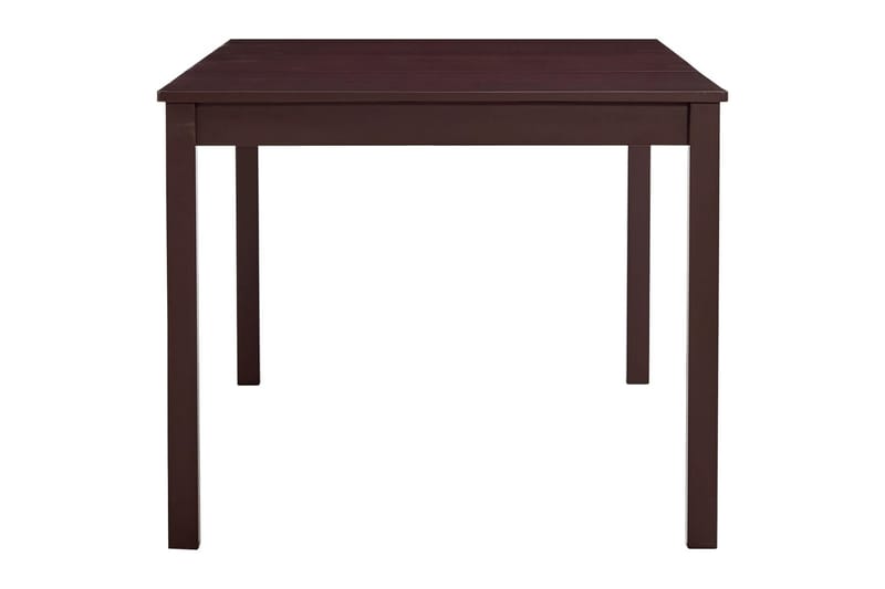Spisebord mørkebrun 180x90x73 cm furu - Brun - Møbler - Bord - Spisebord & kjøkkenbord