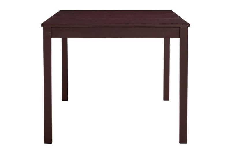 Spisebord mørkebrun 180x90x73 cm furu - Brun - Spisebord & kjøkkenbord