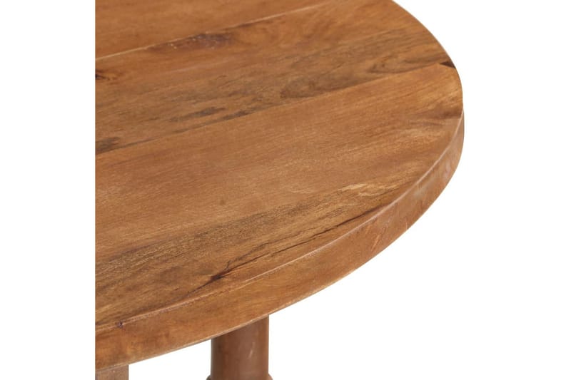 Spisebord rundt 110x76 cm heltre mango - Brun - Spisebord & kjøkkenbord