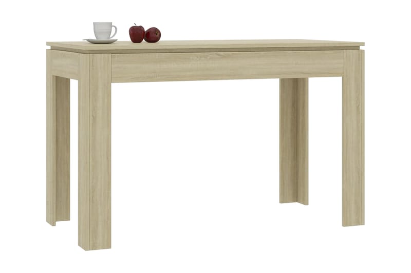 Spisebord sonoma eik 120x60x76 cm sponplate - Møbler - Bord - Spisebord & kjøkkenbord