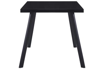 Spisebord svart 180x90x75 cm herdet glass - Svart - Møbler - Bord - Spisebord & kjøkkenbord