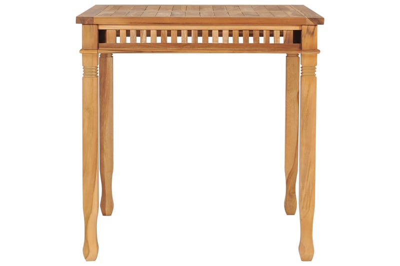 Spisebord til hage 80x80x80 cm heltre teak - Møbler - Bord - Spisebord & kjøkkenbord