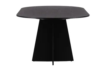Spisebord Venture Home Bootcut spisebord 230x115x75 cm ovalt Black - Møbler - Bord - Spisebord & kjøkkenbord