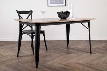 Spisebord Venture Home Tempe spisebord 140 cm Walnut - Møbler - Bord - Spisebord & kjøkkenbord