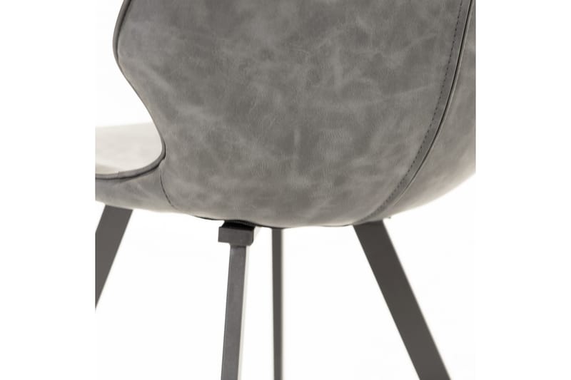 Spisegruppe HELENA med 6 stoler MDF med Eikefinér - Møbler - Bord - Spisebord & kjøkkenbord
