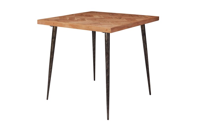 Synia Spisebord 80 cm - Brun - Møbler - Bord - Spisebord & kjøkkenbord