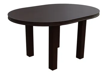 Tabell Forlengningsbart Spisebord 100 cm - Hvit - Møbler - Bord - Spisebord & kjøkkenbord