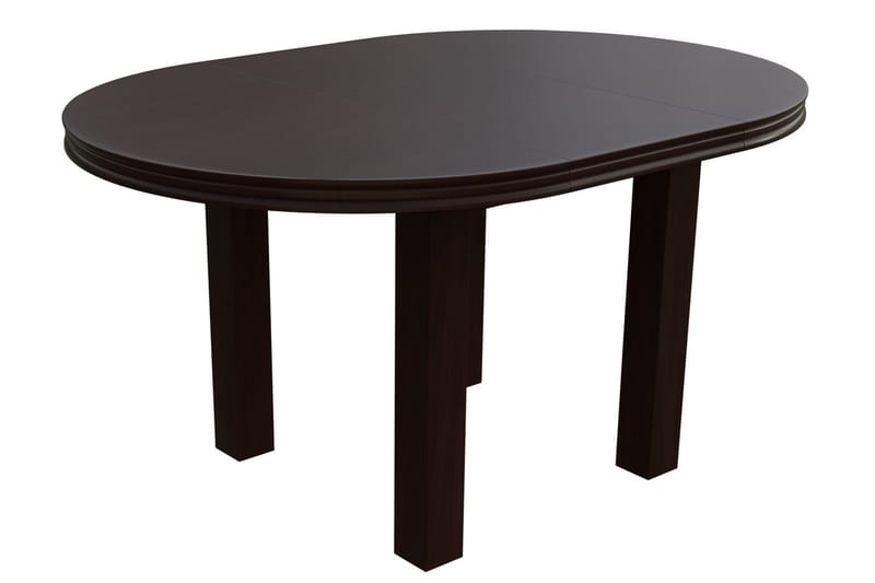 Tabell Forlengningsbart Spisebord 100 cm - Hvit - Møbler - Bord - Spisebord & kjøkkenbord