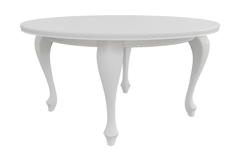 Tabell Forlengningsbart Spisebord 150 cm - Hvit - Møbler - Bord - Spisebord & kjøkkenbord
