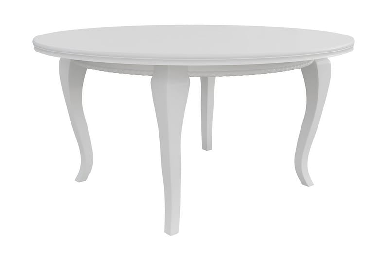 Tabell Forlengningsbart Spisebord 150 cm - Hvit - Møbler - Bord - Spisebord & kjøkkenbord