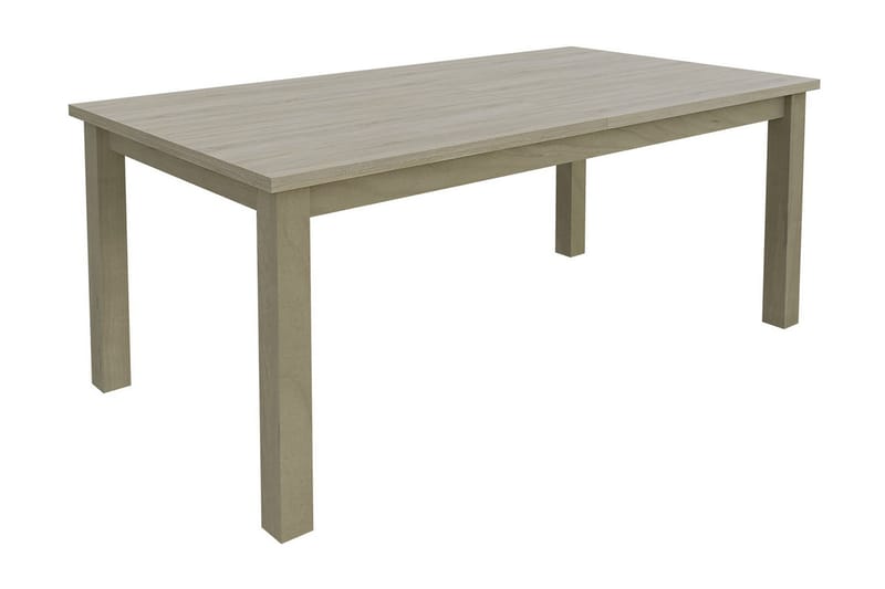 Tabell Forlengningsbart Spisebord 160x80x78 cm - Eik - Spisebord & kjøkkenbord