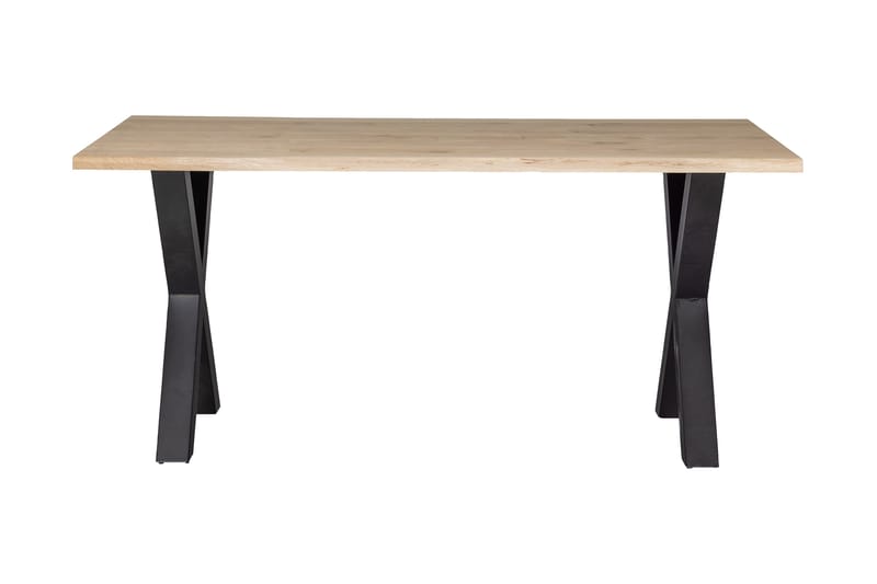Tablo Spisebord A-Formede Ben 160 cm - Eik/Svart - Møbler - Bord - Spisebord & kjøkkenbord