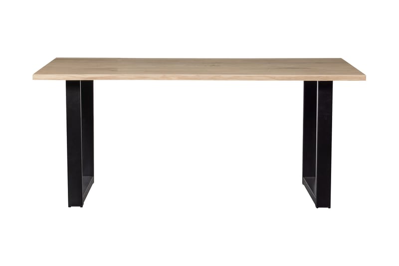 Tablo Spisebord U-Formede Ben 180 cm - Eik/Svart - Møbler - Bord - Spisebord & kjøkkenbord