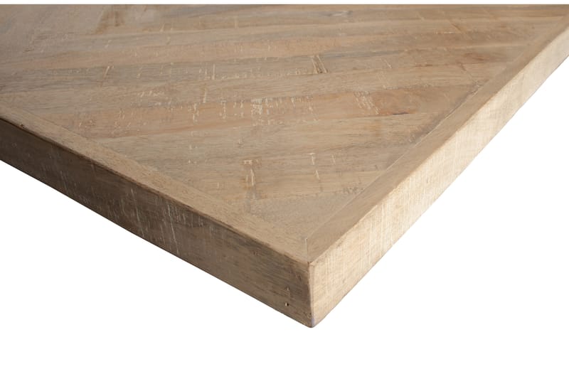 Tablo Spisebord X-Formede Ben 180 cm - Spetskypert/Natur/Svart - Møbler - Bord - Spisebord & kjøkkenbord