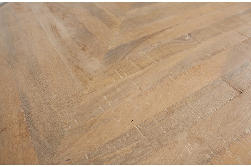 Tablo Spisebord X-Formede Ben 180 cm - Spetskypert/Natur/Svart - Møbler - Bord - Spisebord & kjøkkenbord
