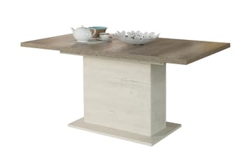 Talebi Spisebord 90 cm - Brun / Hvit - Møbler - Bord - Spisebord & kjøkkenbord