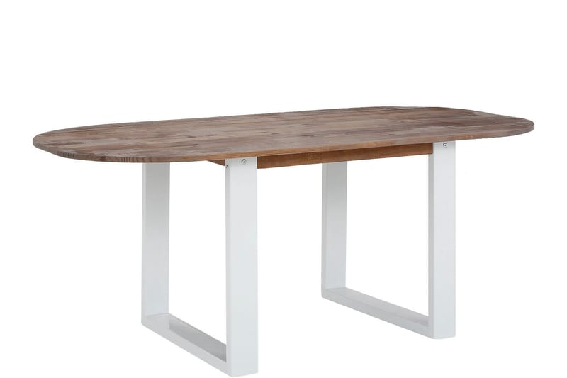 Telestad Spisebord Ovalt 220 cm - Brun - Spisebord & kjøkkenbord