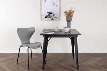 Tempe Matbord 80 cm - Sort - Møbler - Bord - Spisebord & kjøkkenbord