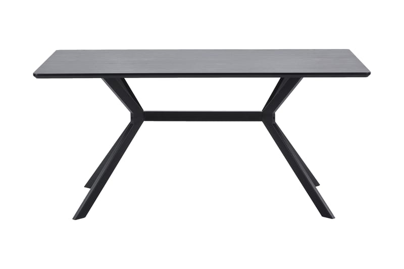 Tero Spisebord 160 cm - Svart - Spisebord & kjøkkenbord