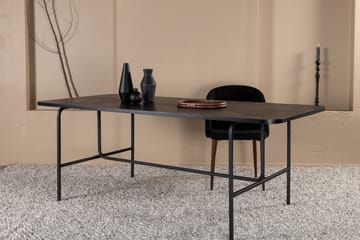 Uno Spisebord 200 cm - Sort - Møbler - Bord - Spisebord & kjøkkenbord