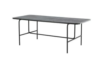 Uno Spisebord 200 cm - Sort - Møbler - Bord - Spisebord & kjøkkenbord