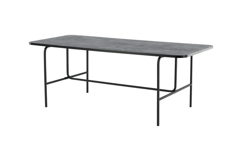 Uno Spisebord 200 cm - Sort - Møbler - Bord - Spisebord & kjøkkenbord