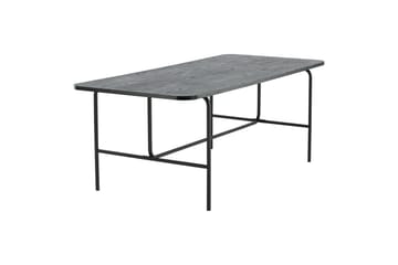Uno Spisebord 200 cm - Sort - Møbler - Bord - Spisebord & kjøkkenbord