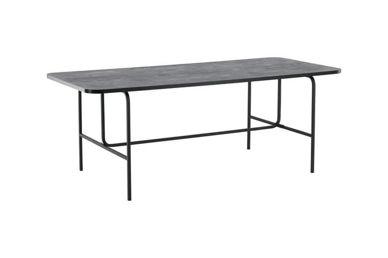 Uno Spisebord 200 cm - Sort - Møbler - Bord - Spisebord & kjøkkenbord