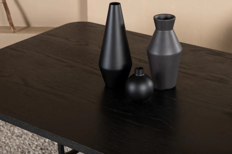 Uno Spisebord 200 cm - Sort - Møbler - Bord - Spisebord & kjøkkenbord