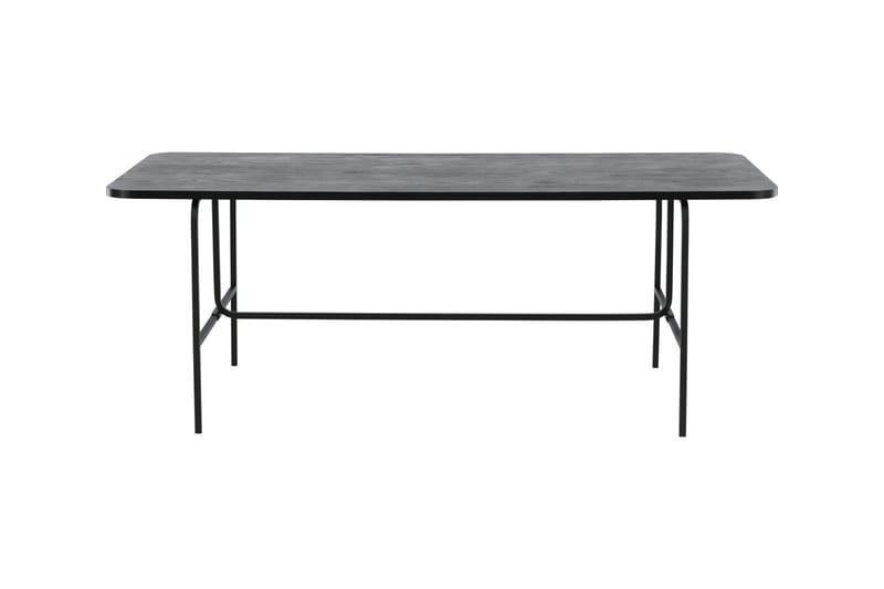 Unos Spisebord 200 cm - Svart - Spisebord & kjøkkenbord