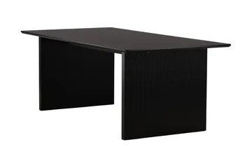 Vail Stort Rektangulært Spisebord 230 cm i Tre - Svart - Møbler - Bord - Spisebord & kjøkkenbord