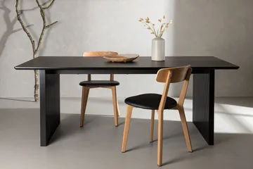 Vail Stort Rektangulært Spisebord 230 cm i Tre - Svart - Møbler - Bord - Spisebord & kjøkkenbord