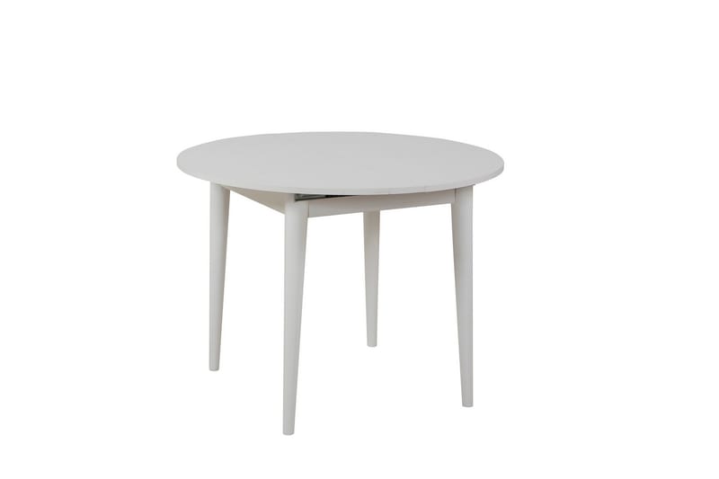 Valsot Spisebord 100 cm - Hvit - Møbler - Bord - Spisebord & kjøkkenbord