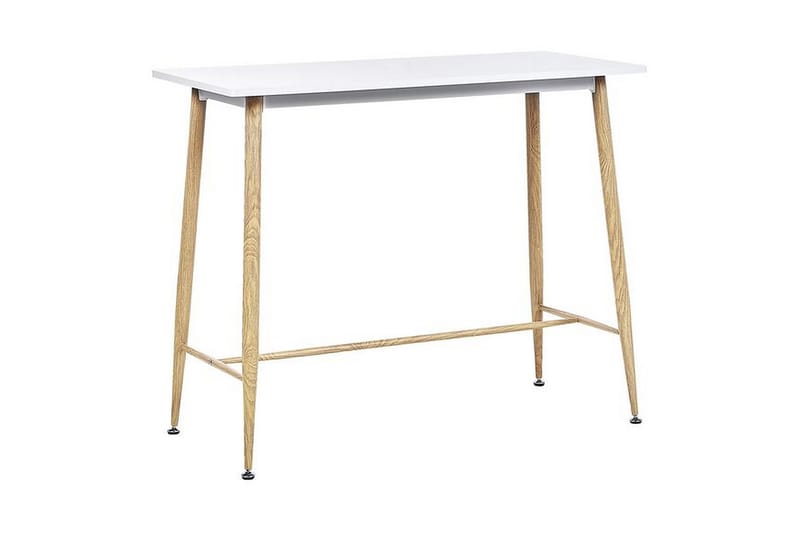 Vechas Spisebord 90 cm - Hvit/Lyst tre - Spisebord & kjøkkenbord