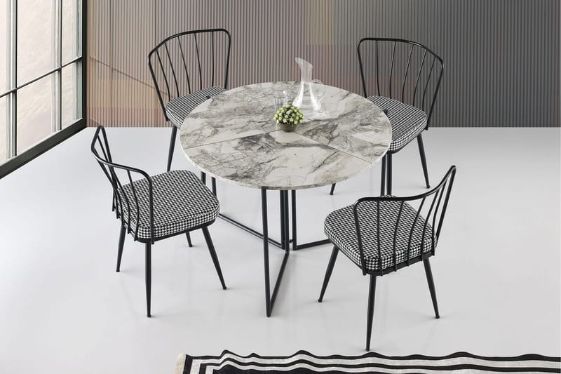 Vellavie Spisebord 100x72x100 cm - Grønn - Spisebord & kjøkkenbord