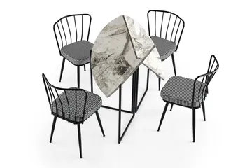Vellavie Spisebord 100x72x100 cm - Grønn - Møbler - Bord - Spisebord & kjøkkenbord