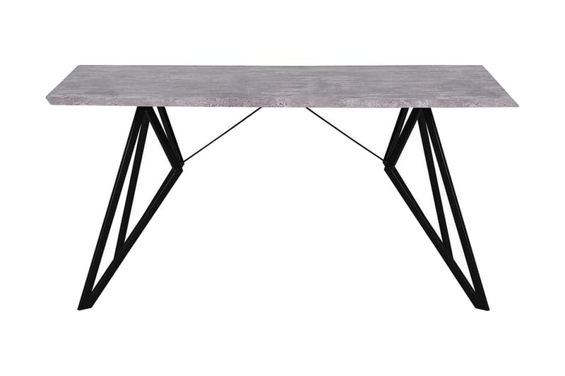 Verd Spisebord 160x90 cm - Grå - Spisebord & kjøkkenbord